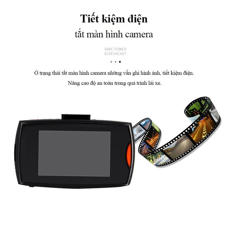 CR39 Camera hành trình 1080P quay đêm độ phân giải thấu kính đôi lùi tiến xe Giám sát toàn cảnh 24h