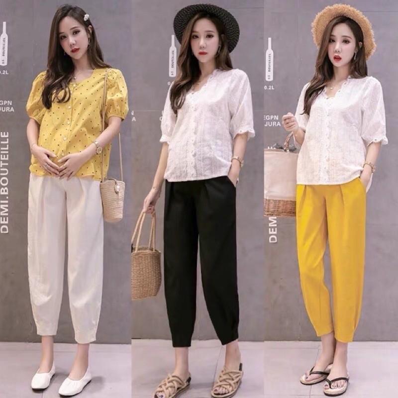 (sẵn ) quần bầu mềm mại hàng quảng châu mẫu mới (ảnh thật
