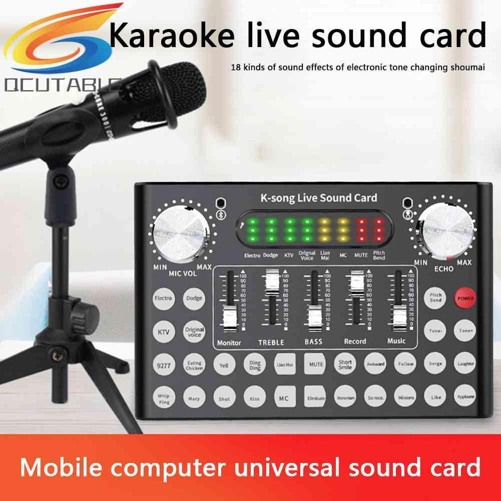 Thẻ Âm Thanh Nổi Bluetooth F9 Chuyên Dụng Cho Phát Sóng Trực Tiếp