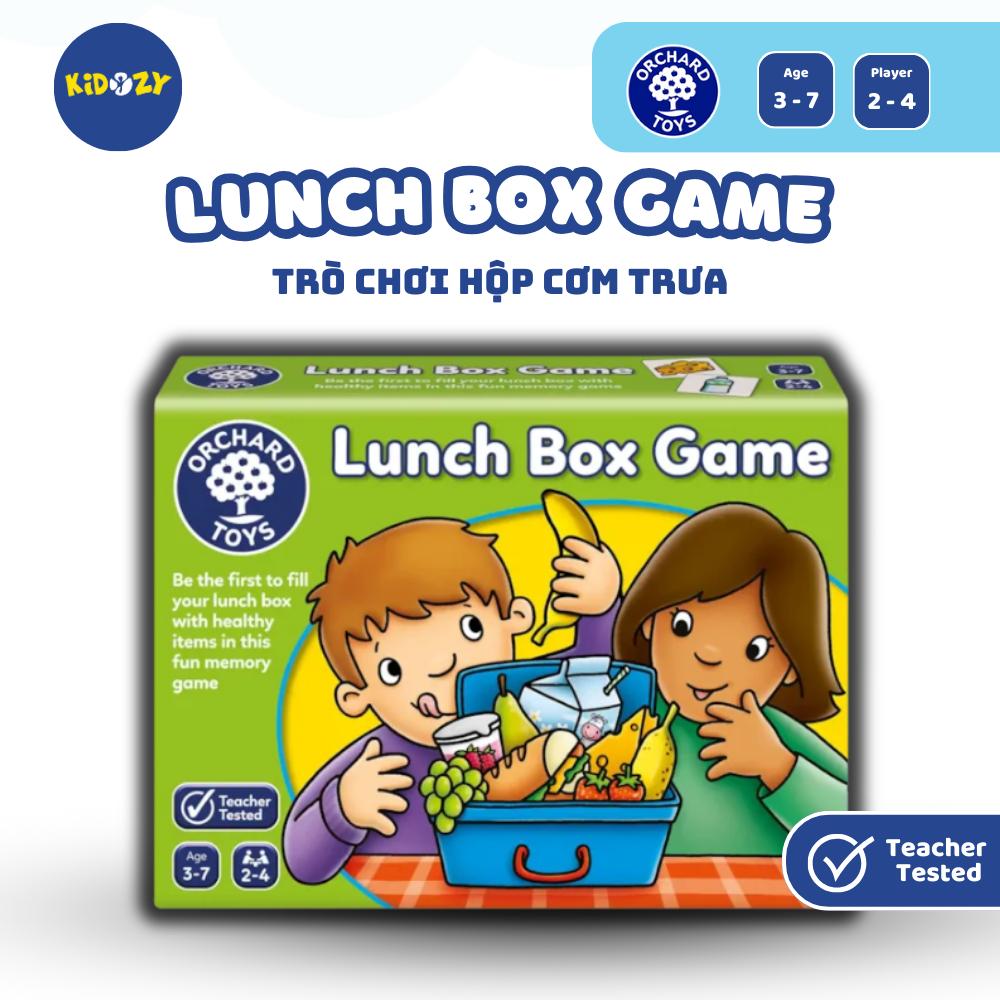 Trò chơi trí tuệ Lunch Box Game - Orchard Toys giúp trẻ phát triển sự phối hợp tay mắt và ghi nhớ