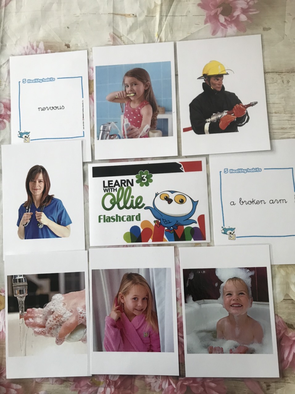 FLASHCARDS OLLIE LEVEL 3 - 190 THẺ ÉP PLASTIC