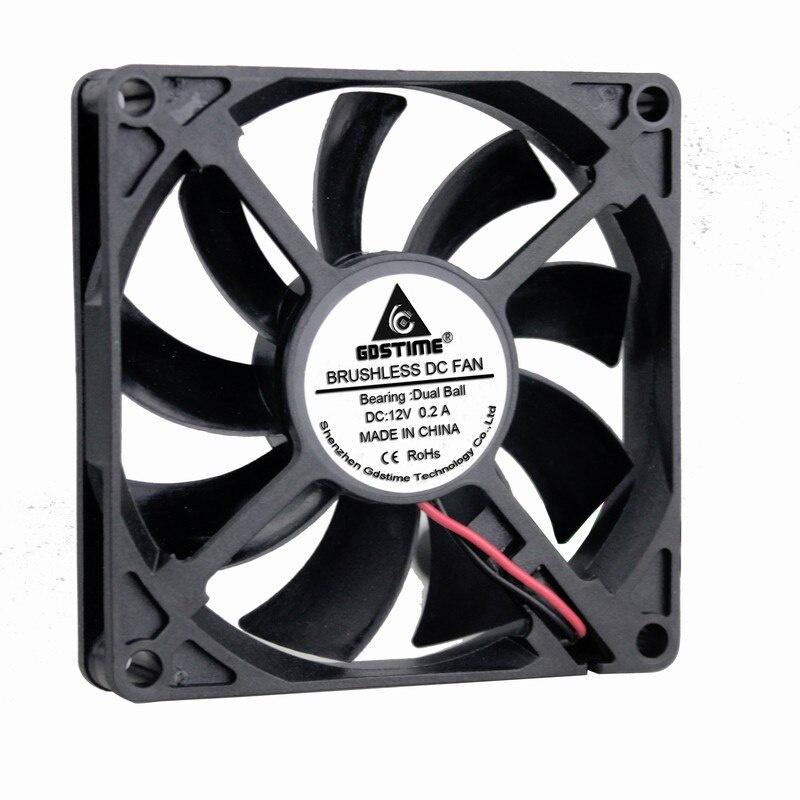 1 Pcs Gdstime 11V DC Ball Bearing Cooler 80*11mm AC 11V 111V 11V 11V 140V Cooling Fan Heatsink Power Supply Adapter Driver