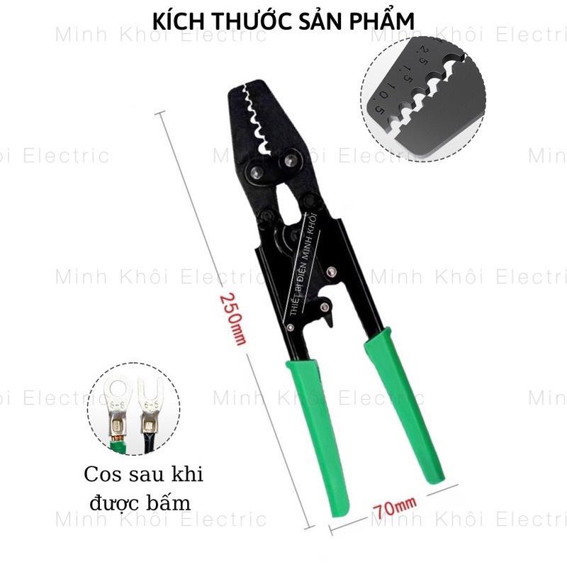 Kìm Bấm Cos Thuỷ Lực 0,5-6mm, kềm bấm cos, kìm bam cốt