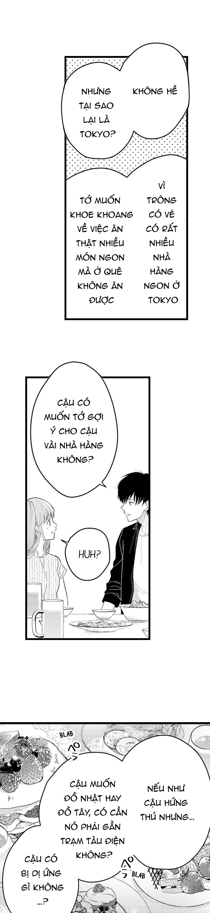 chỉ 3 giây sau, anh ấy như biến thành quái thú chapter 1.3 2