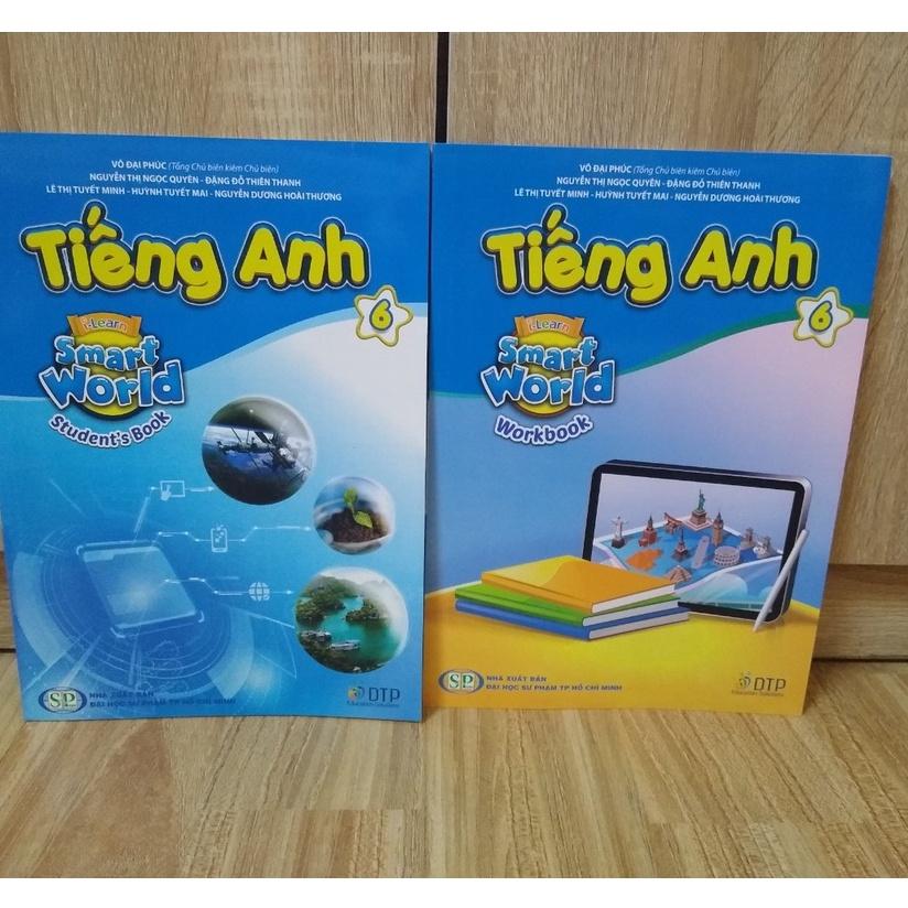 set bìa bao +tiếng anh smart world (bh+bt) lớp 6 ,7 theo chương trình mới