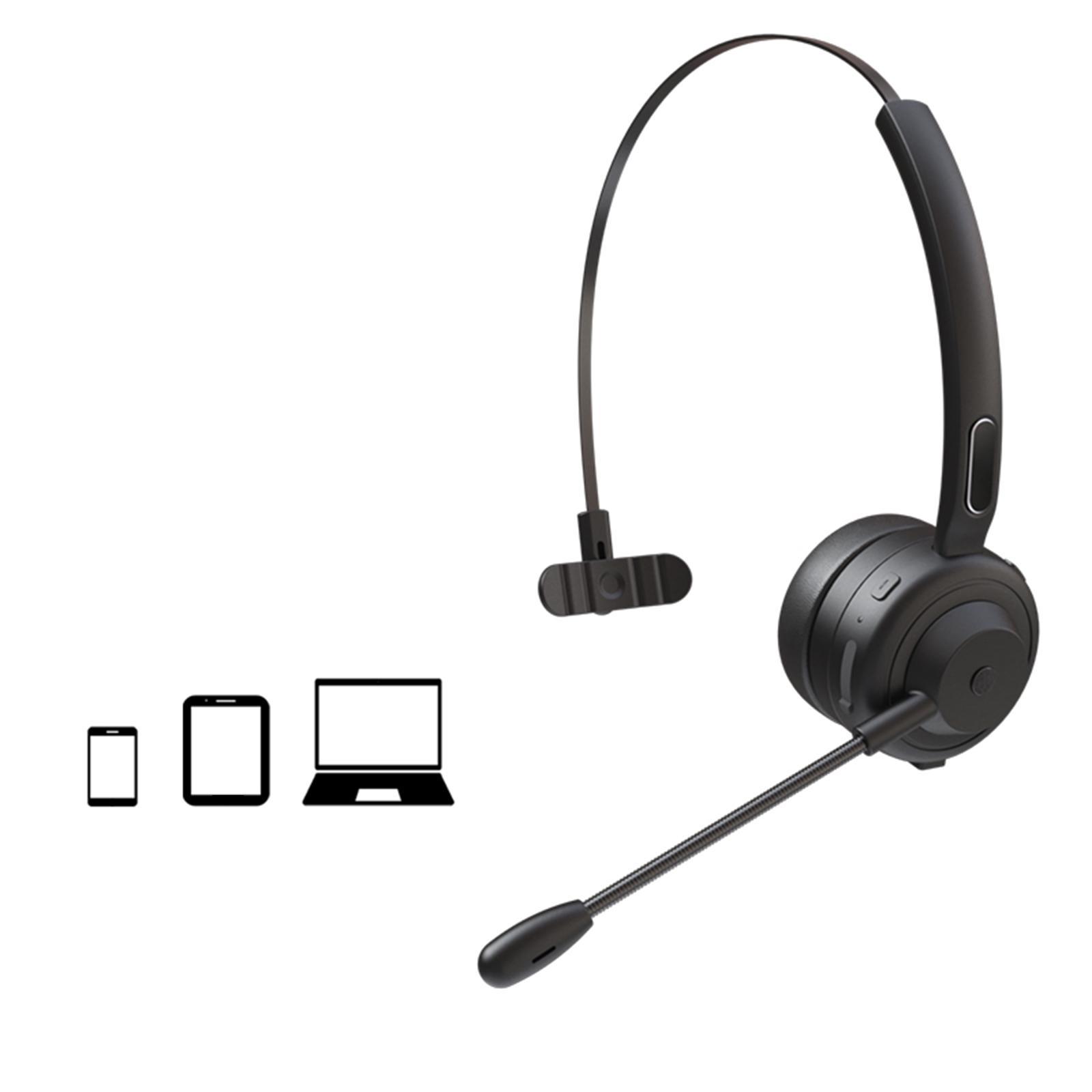 Headphone Long Standby with Microphone Portable Earphone for office