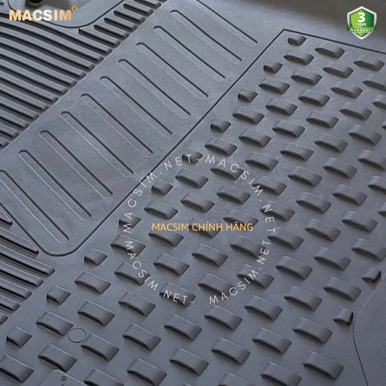 #Tucson, Thảm lót sàn ô tô nhựa TPE Silicon Hyundai Tucson 2016-2021  Black, Beige Nhãn hiệu Macsim