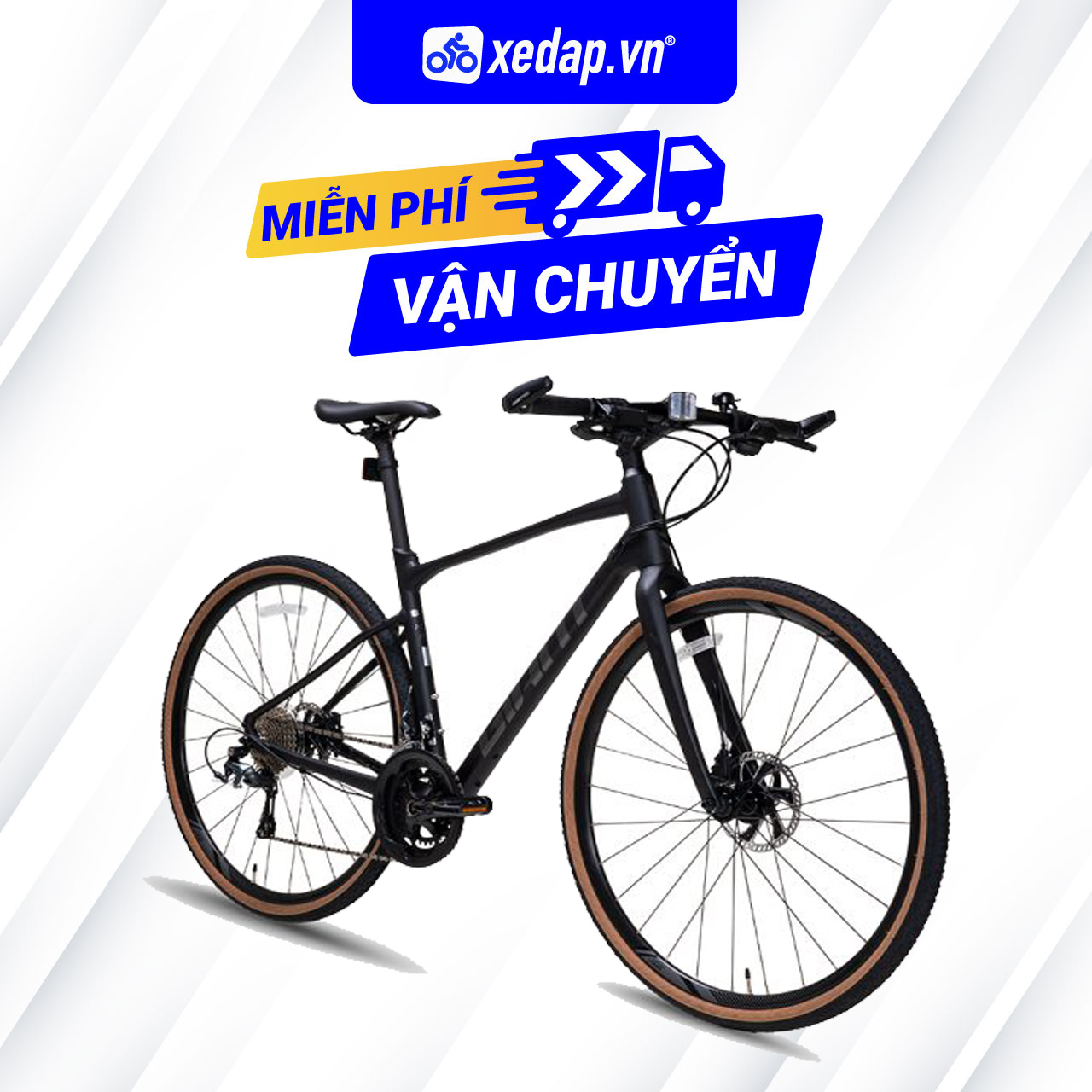 [FREESHIP] Xe Đạp Đường Phố Touring GIANT Revolt-F 1 – Phanh Đĩa, Bánh 700C – 2022