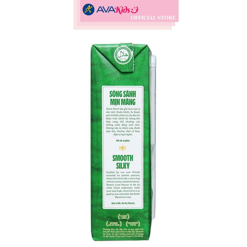 Thùng 48 hộp sữa tươi Vinamilk Green Farm có đường 180 ml (từ 1 tuổi)