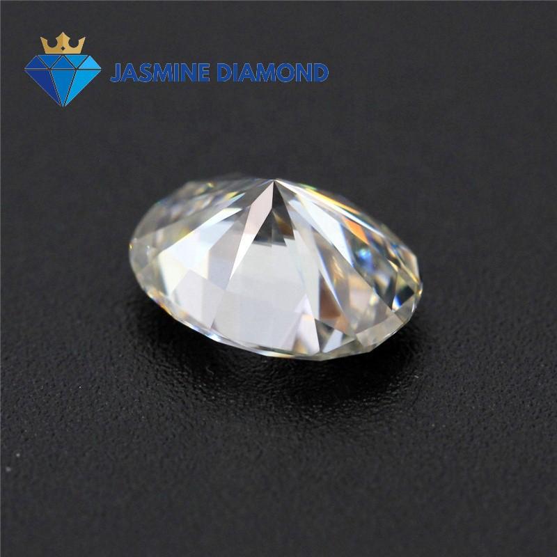 Kim cương nhân tạo Mỹ Moissanite giác cắt Oval