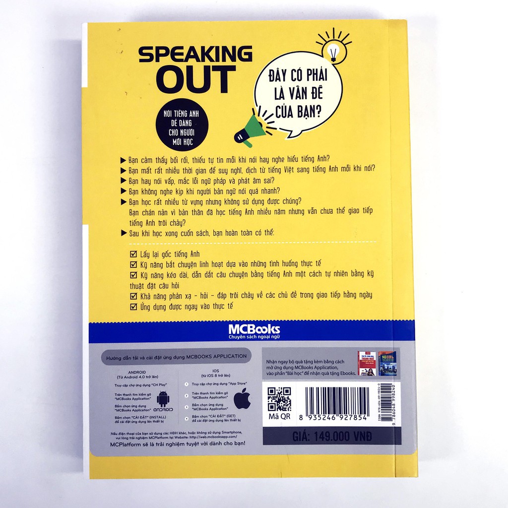 Speaking Out – Nói tiếng anh dễ dàng cho người mới học - TKBooks 