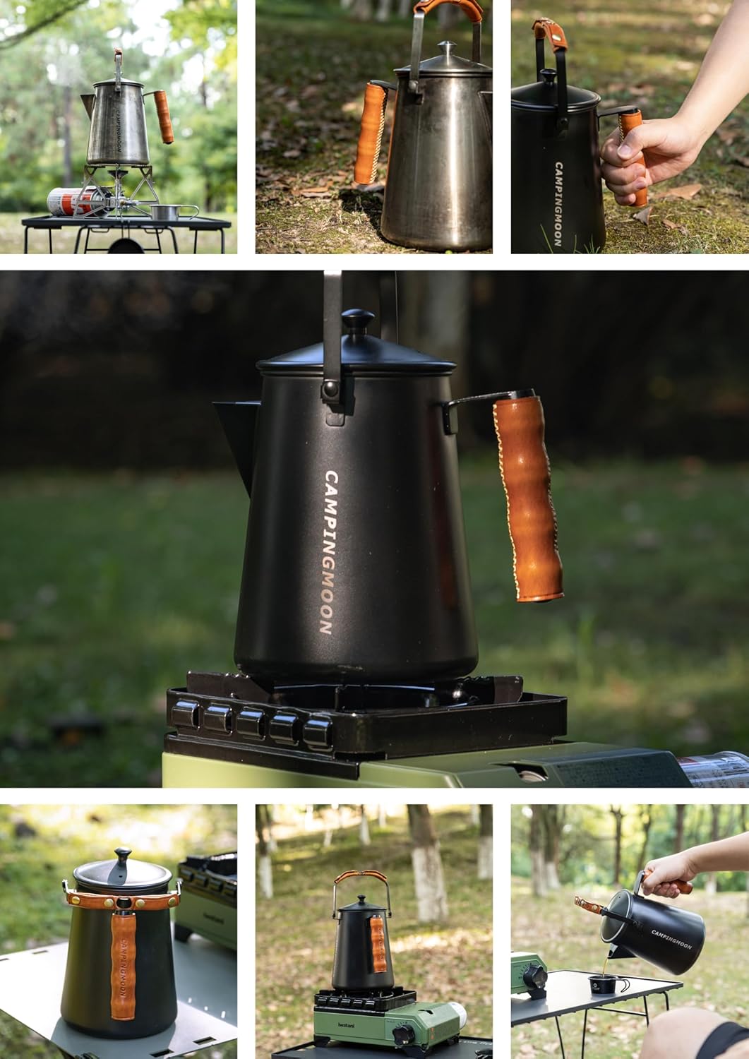 Miếng da bọc chống nóng Campingmoon PT-67 dùng cho ấm đun SW-6 / BKSW-6