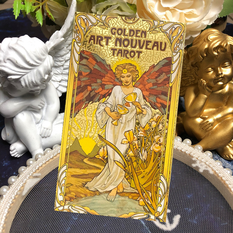 Bộ Golden Art Nouveau Tarot Bài Bói New