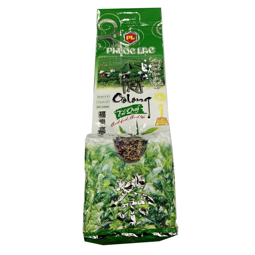 Trà Ô Long (oolong) Tứ Quý Cao Cấp Phước Lạc Gói 100g