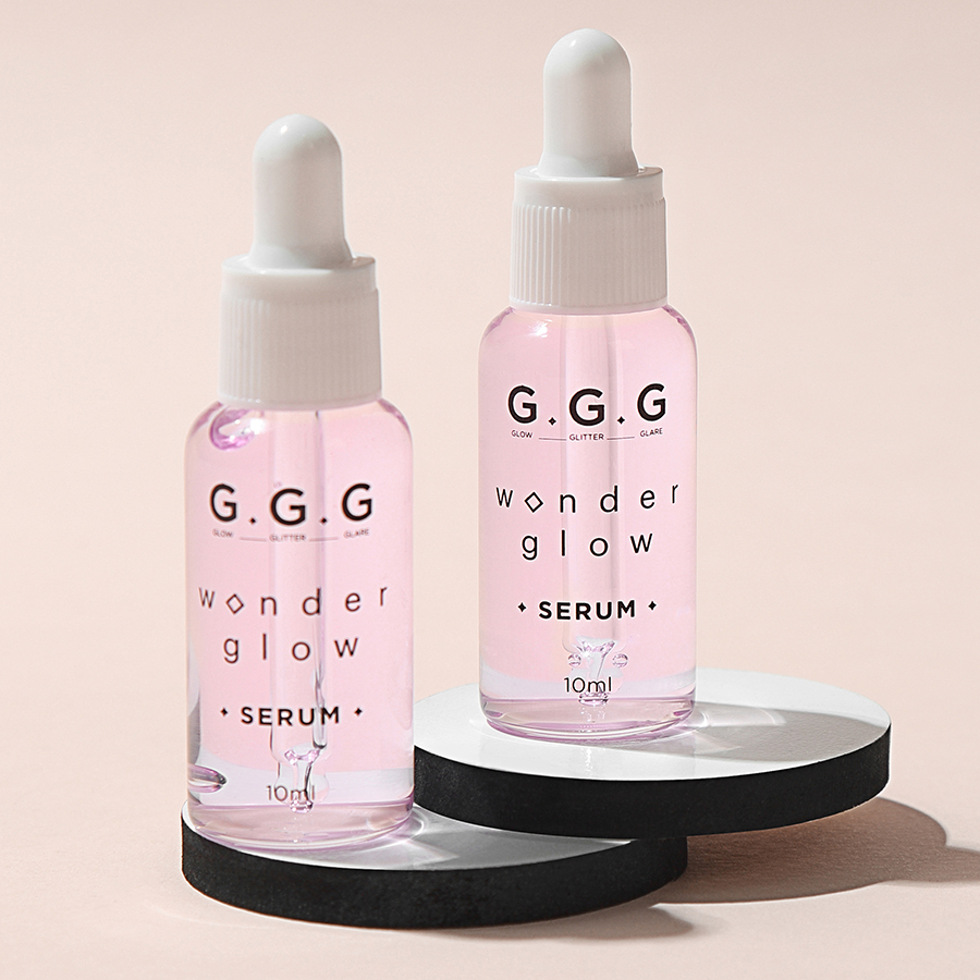 Serum Hồng GGG Cấp Nước, Dưỡng Trắng, Căng Bóng 10ml