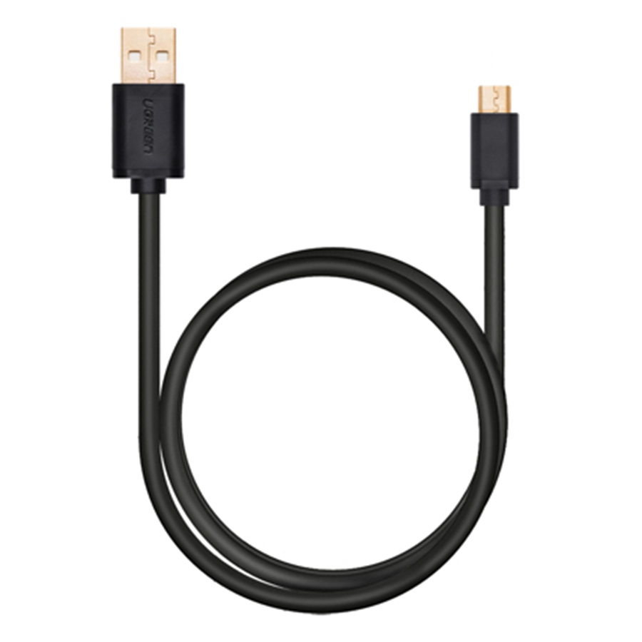 Cáp MicroUSB Ugreen 10835 (0.5m) - Hàng Chính Hãng