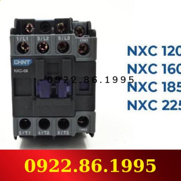 HàngNeW Chint Contactor Khởi động từ 3P 120A, 160A, 185A, 225A NXC-120, NXC-160, NXC-185, NXC-225 Chint mới