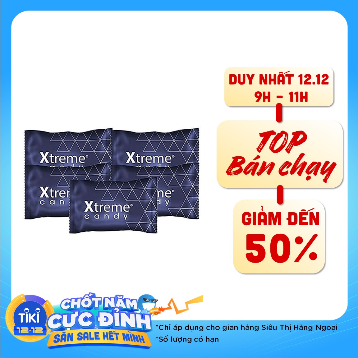 Kẹo Sâm Xtreme 5 Viên