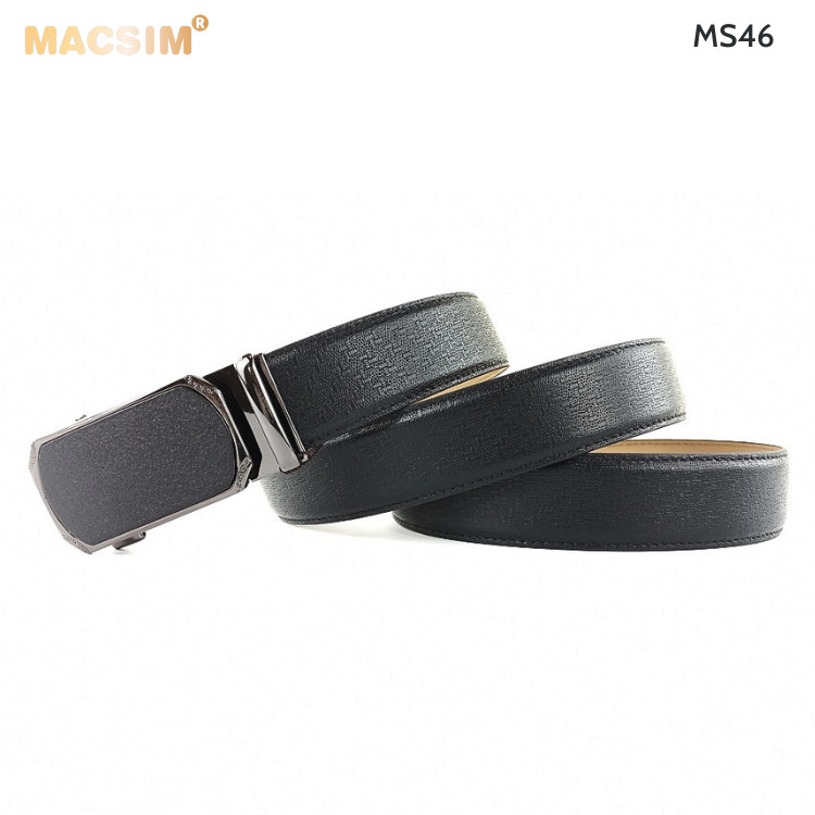 Thắt lưng nam da thật cao cấp nhãn hiệu Macsim MS46