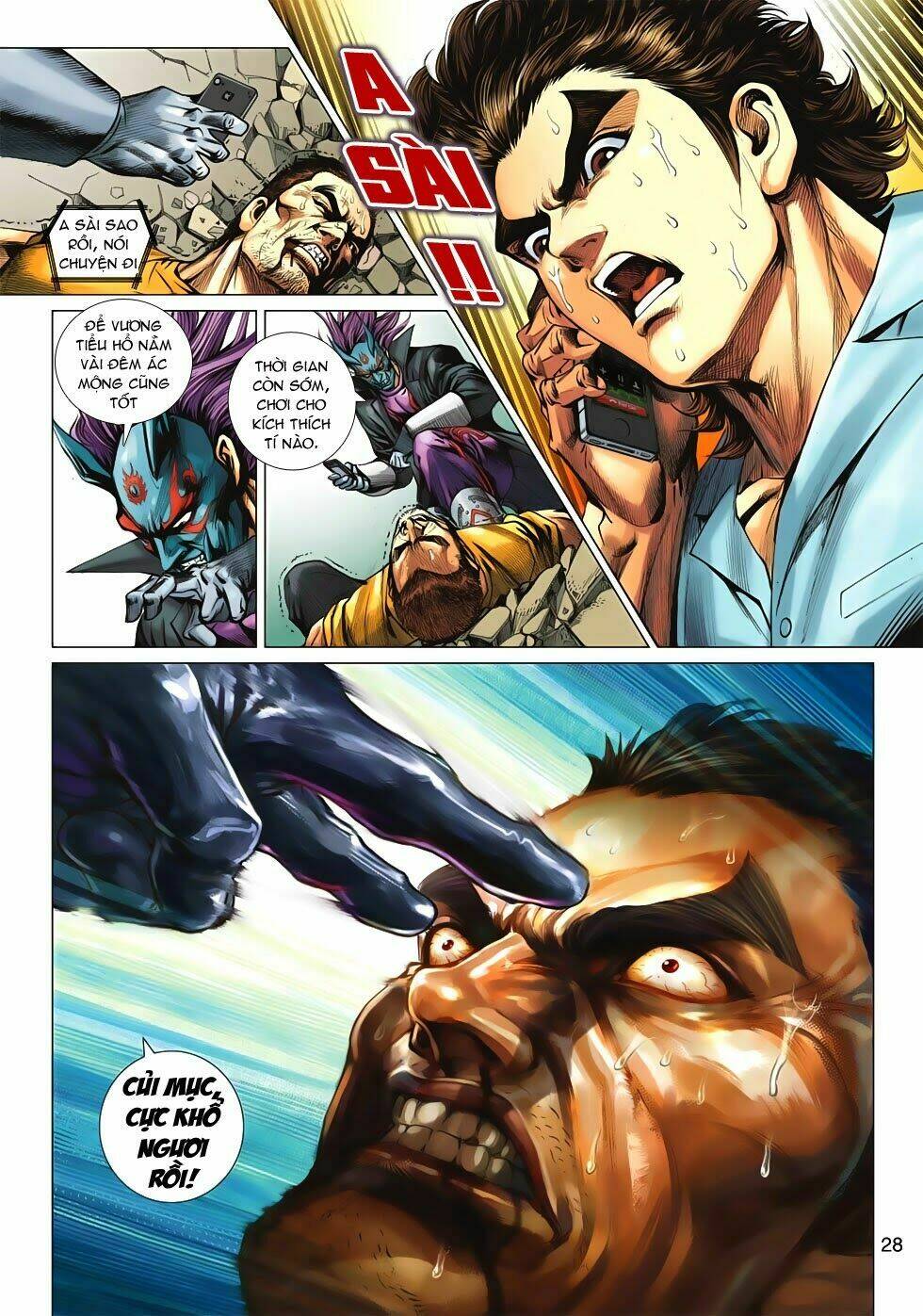 tân tác long hổ môn chapter 621 23