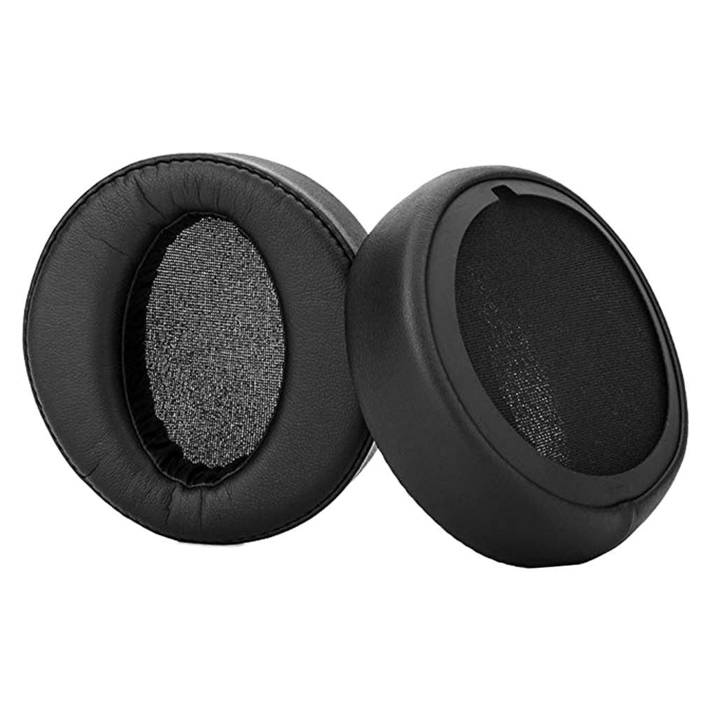 Headphone Sponge Headgear Cover Set For Sony MDR-XB950 XB950BT Black + Black