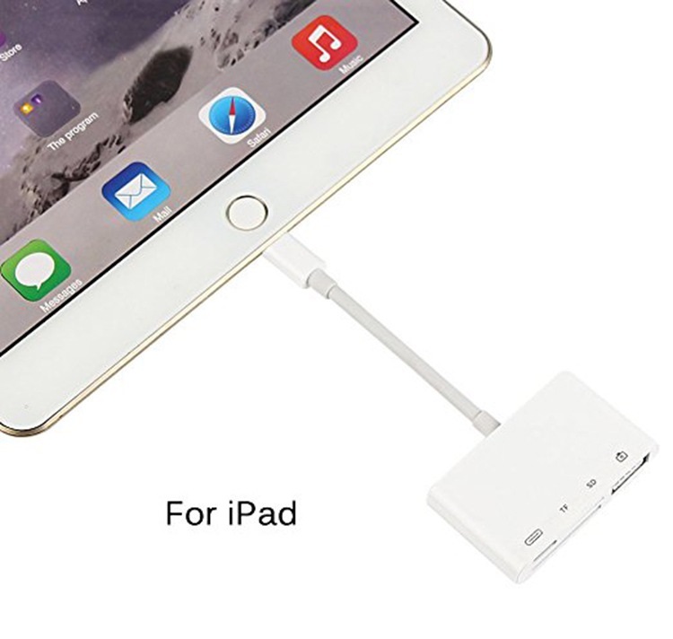 Cáp OTG lighning 4 in 1 cho Iphone Ipad