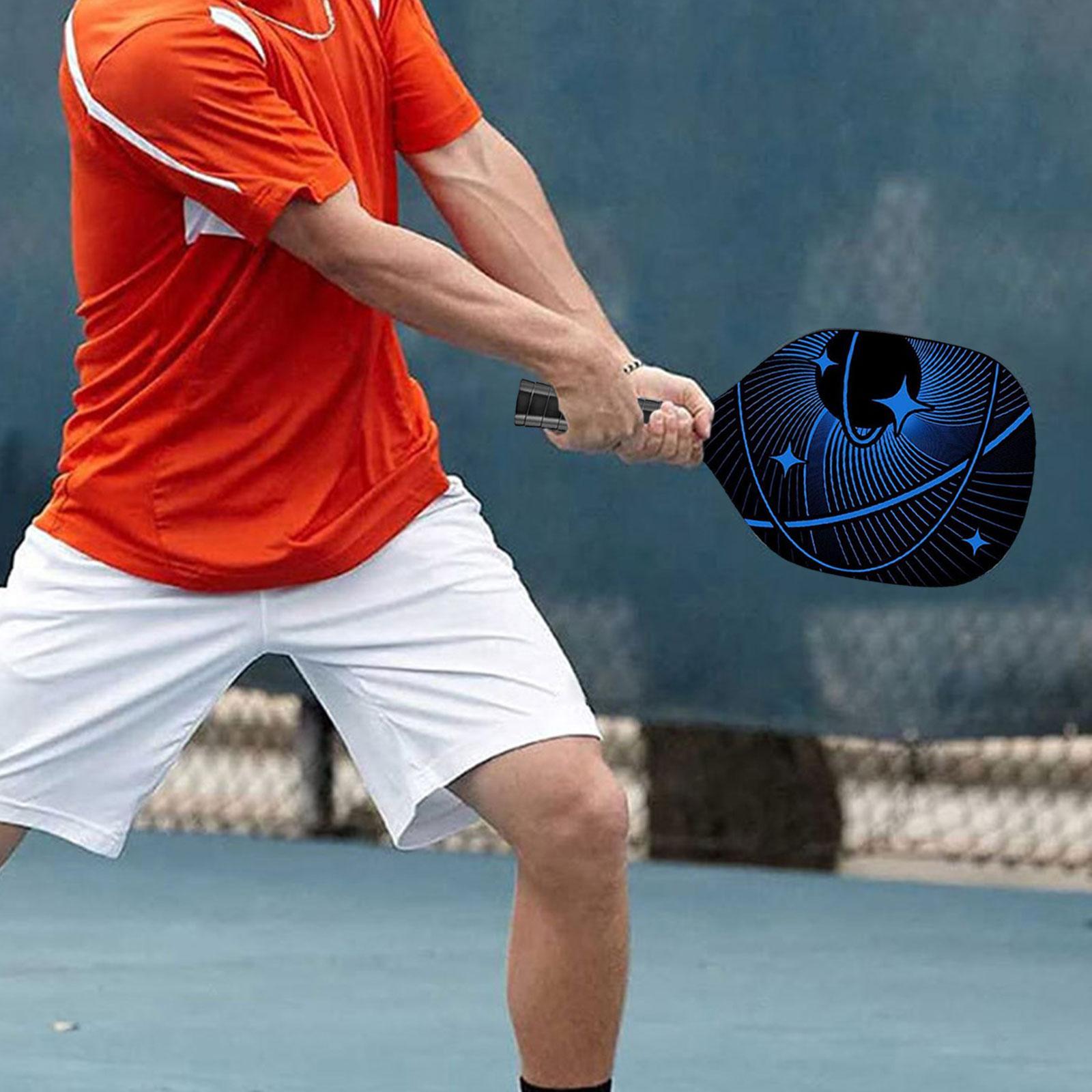 Pickleball Paddle Pickleball Racket Lightweight High End Nonslip Grip Pickle Ball Racquet with Zipper Cover for Advanced Men Women Training