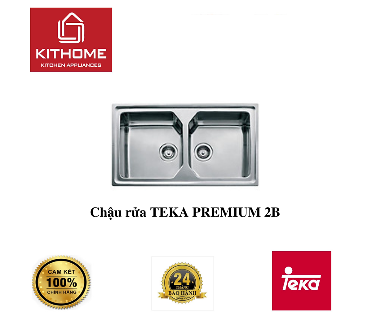 Chậu rửa TEKA PREMIUM 2B - HÀNG CHÍNH HÃNG