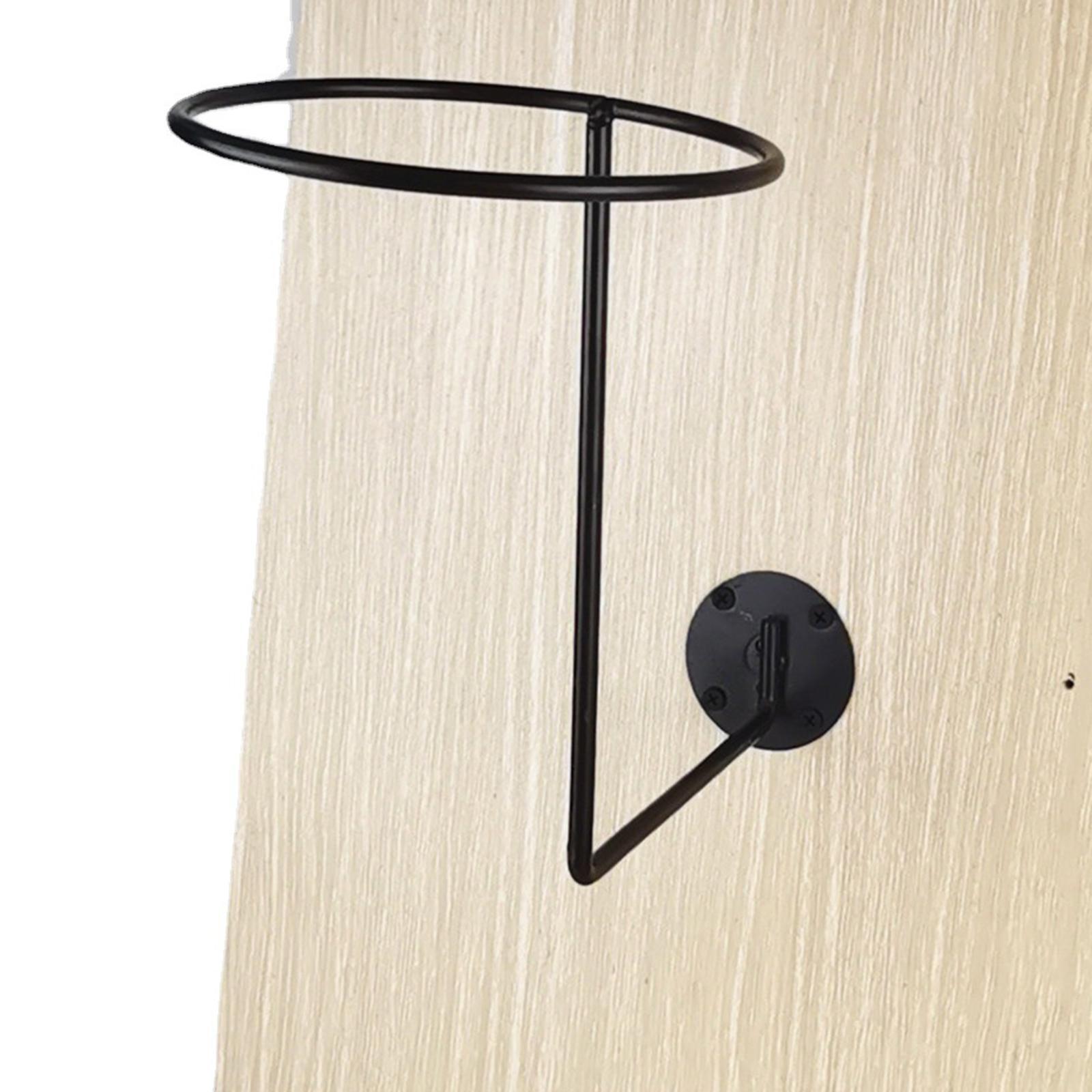 3X Wall Mount Motorcycle  Holder Jacket Bags Rack Display Metal Rack