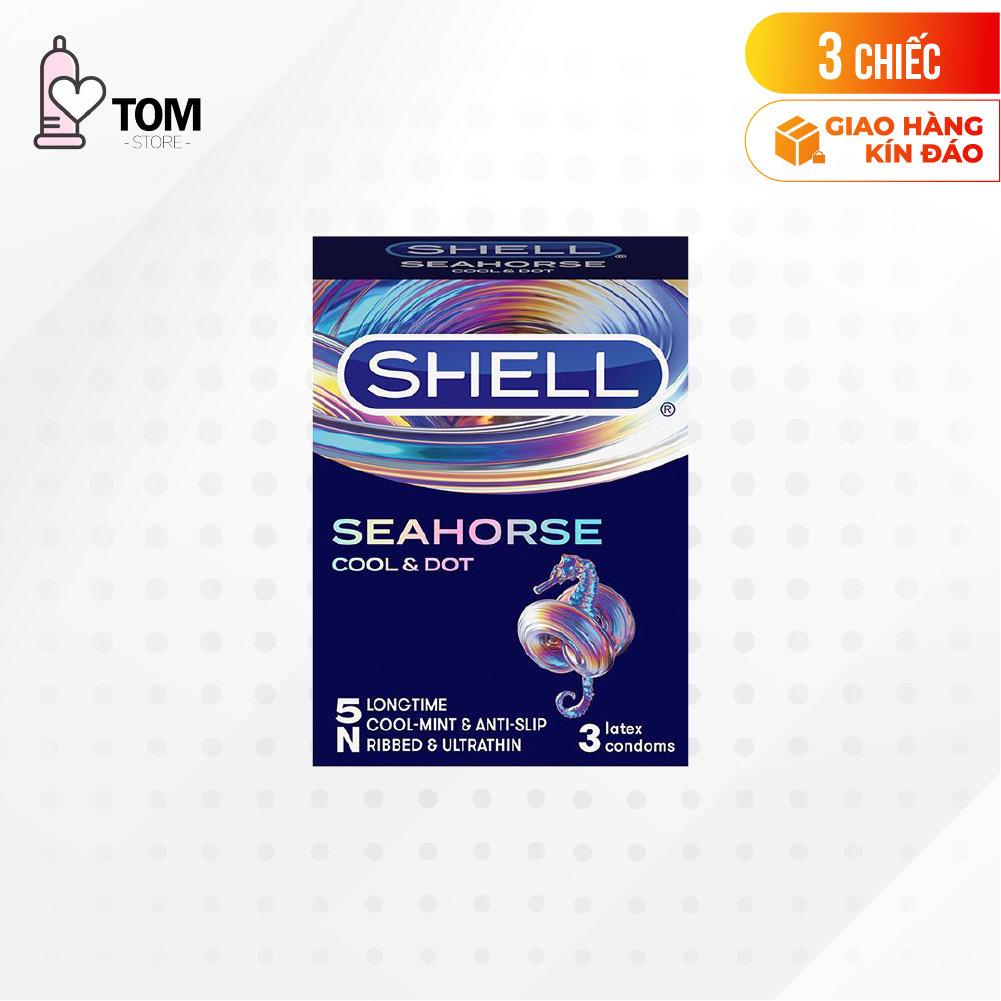 Bao cao su Shell Seahorse - Kéo dài thời gian