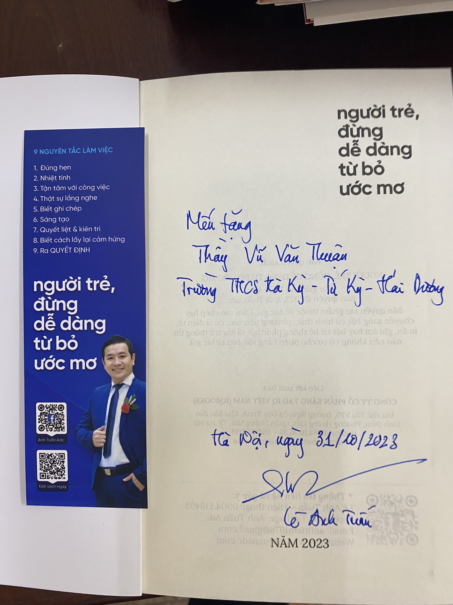 Người trẻ, đừng dễ dàng từ bỏ ước mơ