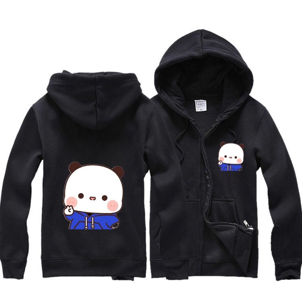 ÁO KHOÁC NỈ CHỐNG NẮNG - HOODIE ZIP HỌA TIẾT HOẠT HÌNH DỄ THƯƠNG