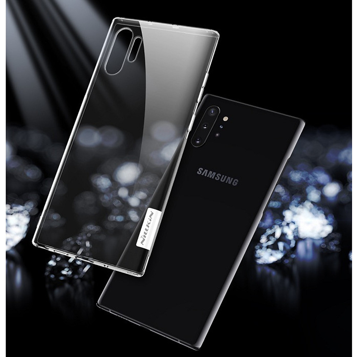 Ốp lưng dẻo trong suốt hiệu Nillkin Nature dành cho SamSung Galaxy Note 10 Plus - Hàng chính hãng