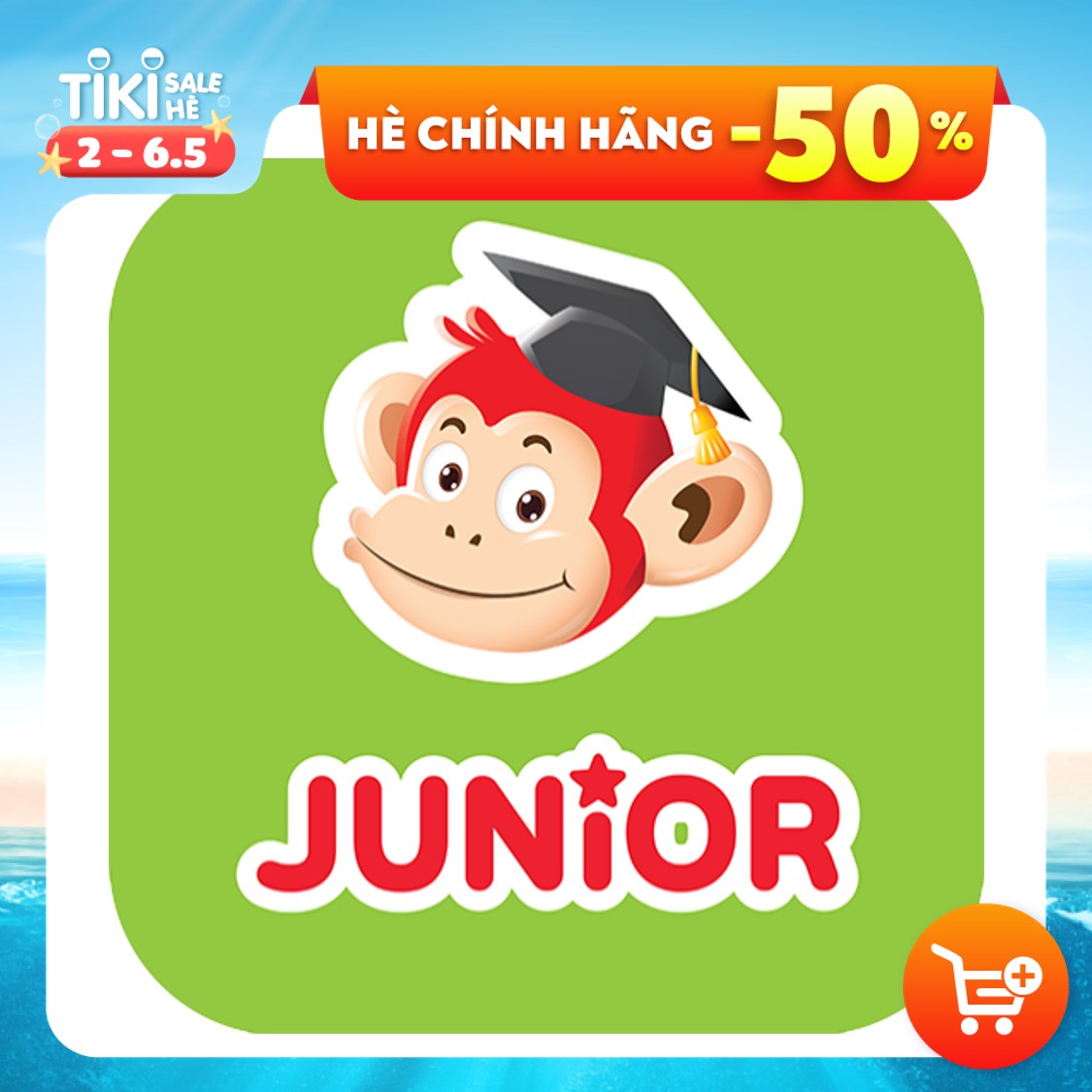 Hình ảnh [E-VOUCHER]- Monkey Junior - Tiếng Anh cho trẻ mới bắt đầu (Trọn đời/ 1 năm/ 2 năm) 