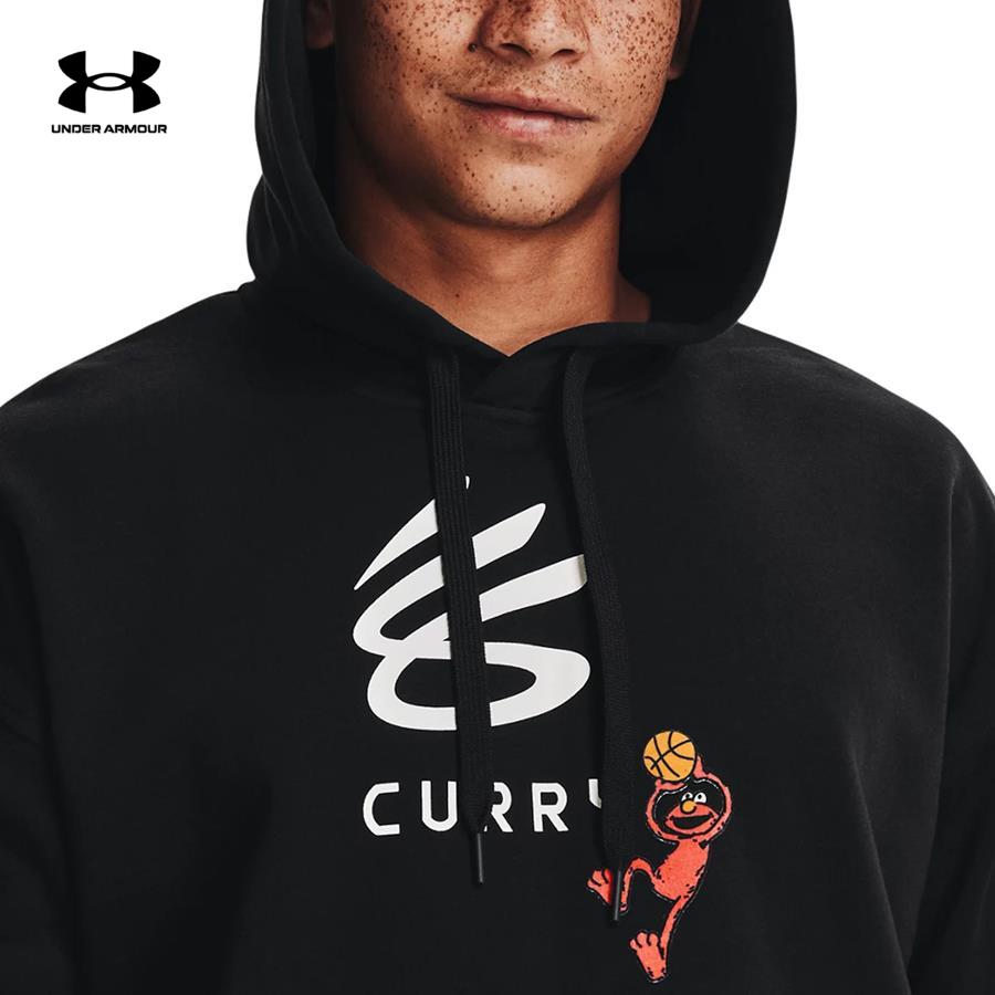 Áo khoác hoodie tay dài có nón thể thao nam Under Armour CURRY ELMO GOT GAME - 1369619-001