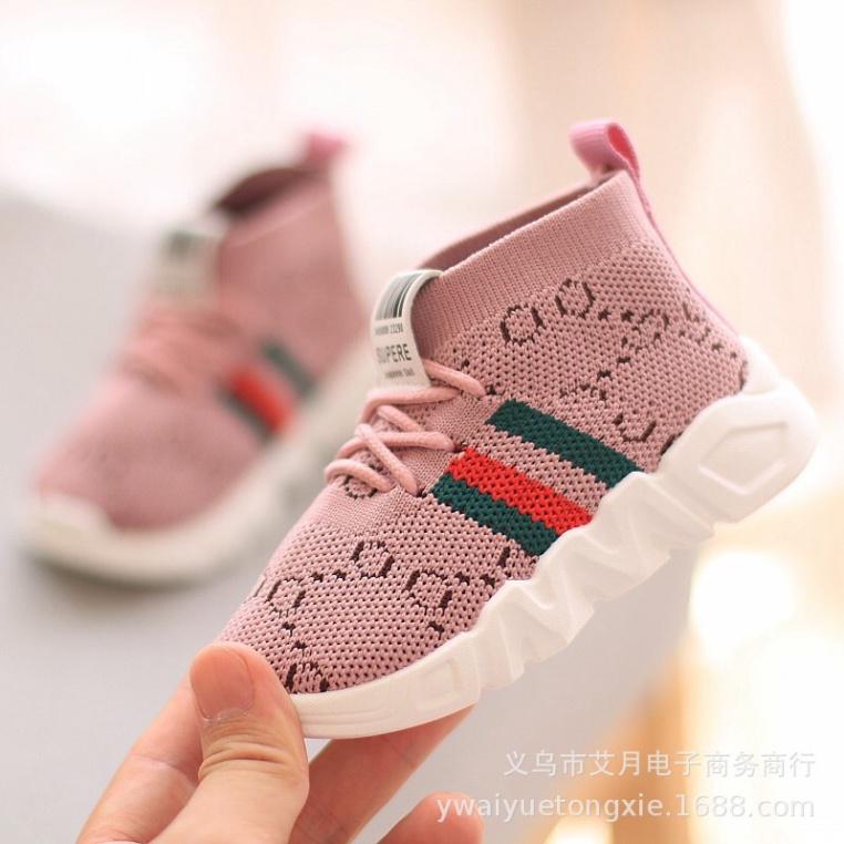 Giày Thể Thao cổ chun cho bé từ 2 đến 4 tuổi