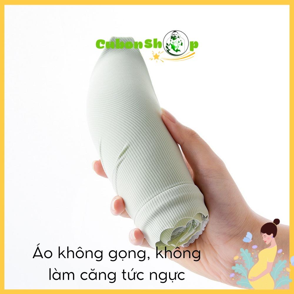 Áo ngực bà bầu, Áo lót cho con bú và sau sinh chống chảy xệ, Áo bra nâng ngực Nơ Tăm cao cấp 3385