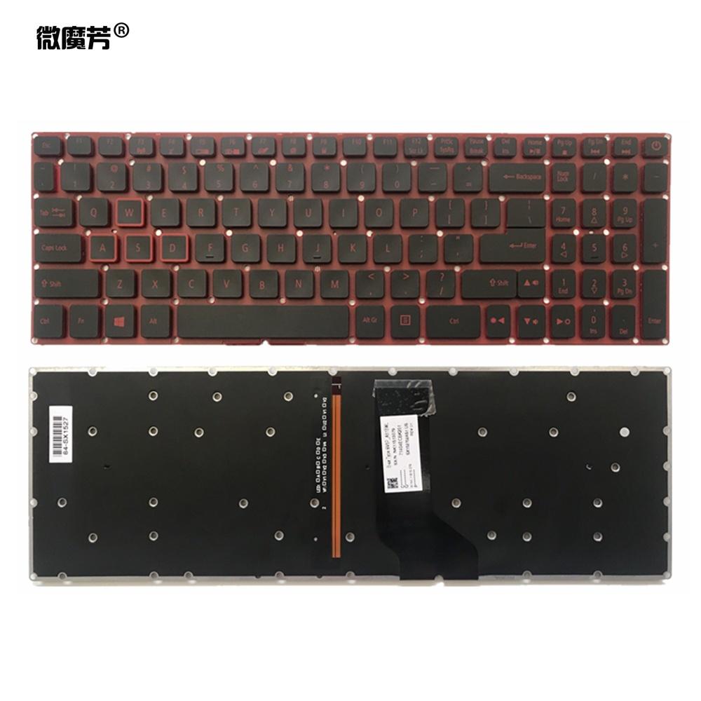 (KEYBOARD) BÀN PHÍM LAPTOP DÀNH CHO ACER VX5-591 dùng cho Aspire VX 15, VX5-591, VX5-793, VN7-593, VN7-593, A515-53, Nitro 5