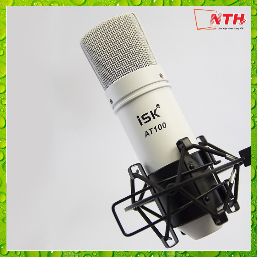 Micro Thu Âm Livestream Karaoke ISK AT100 Cao Cấp, Chất Lượng - Hàng Nhập Khẩu