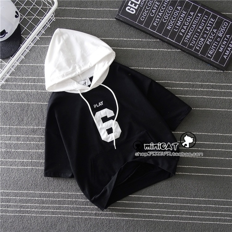 Áo thun có nón QUẢNG CHÂU size S - XL cho nữ A394