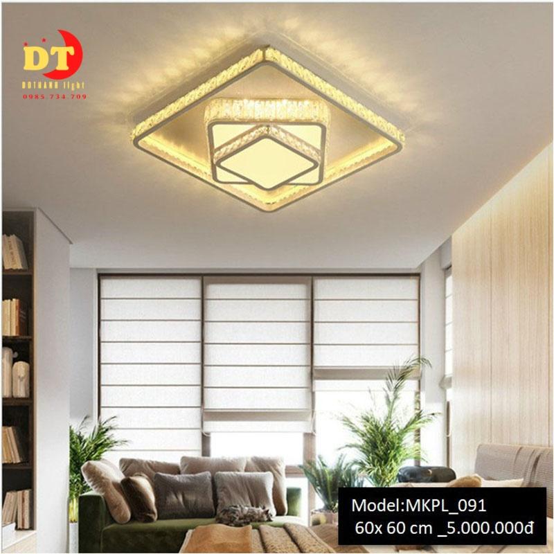 Đèn mâm phale ốp trần cao cấp cho phòng khách, phòng ngủ HTLQ pl