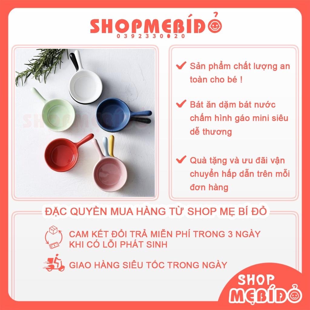 Bát Ăn Dặm Bát Nước Chấm Hình Gáo Mini 30ml Siêu Dễ Thương Mẹ Bí Đỏ Shop