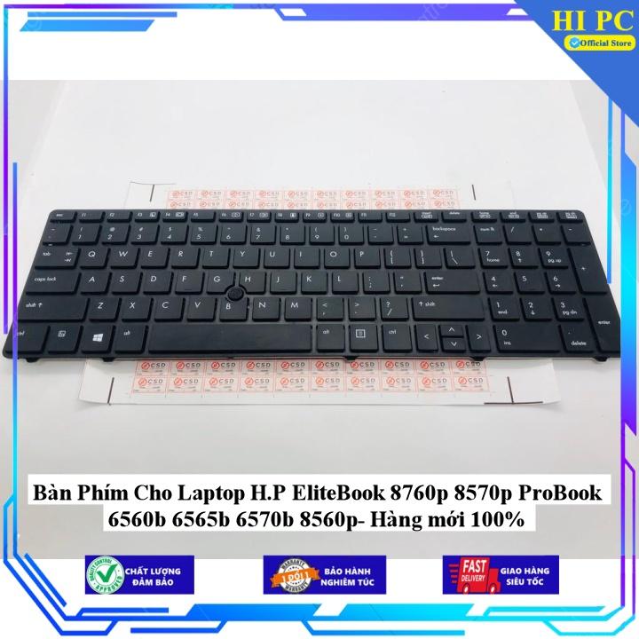 Hình ảnh Bàn Phím Cho Laptop H.P EliteBook 8760p 8570p ProBook 6560b 6565b 6570b 8560p - Hàng Nhập Khẩu 