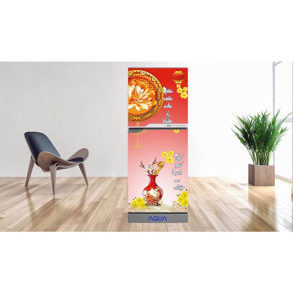 DECAL DÁN TỦ LẠNH MẪU XUÂN 2022 A ĐẸP - BỀN - SANG