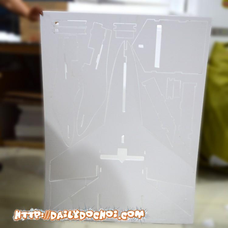 Vỏ xốp PP chống vỡ chế tạo su27 các miếng rời