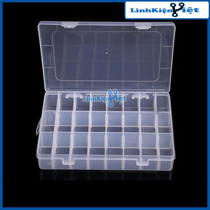 Hộp đựng linh kiện điện tử 24 Ngăn