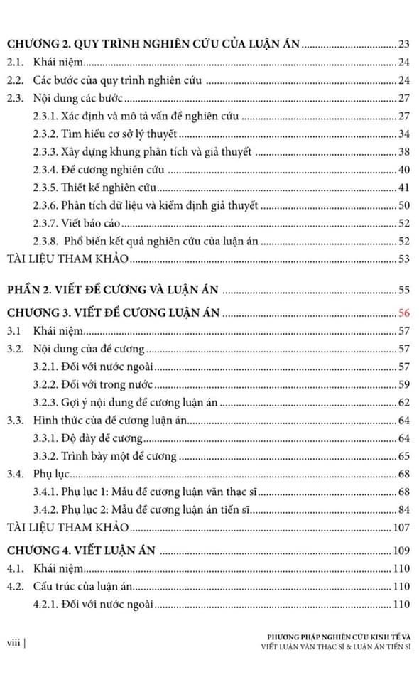 Phương pháp nghiên cứu kinh tế và viết luận văn thạc sĩ & luận án tiến sĩ