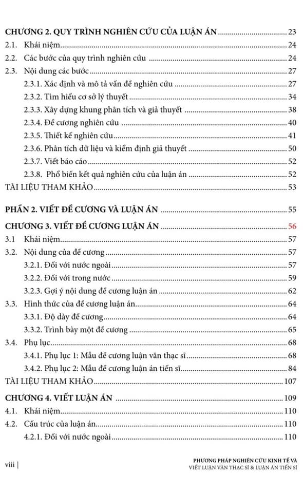 Phương pháp nghiên cứu kinh tế và viết luận văn thạc sĩ &amp; luận án tiến sĩ