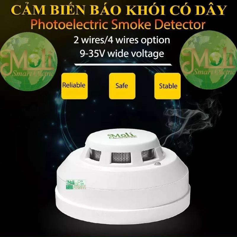 CẢM BIẾN BÁO KHÓI CÓ DÂY MOLI