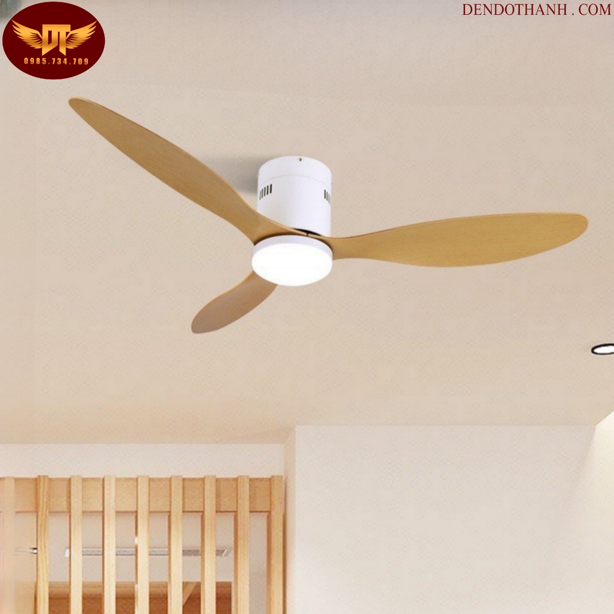 Quạt Trần Đèn - Quạt Trần Trang Trí Phòng Khách, Phòng Ăn Cao Cấp